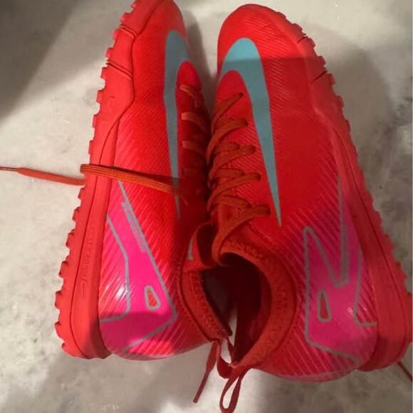 4Y Nike Jr Mercurial Vapor 16 Academy Little/Big Kids Turf Low-Top Soccer futbol - Picture 9 of 10